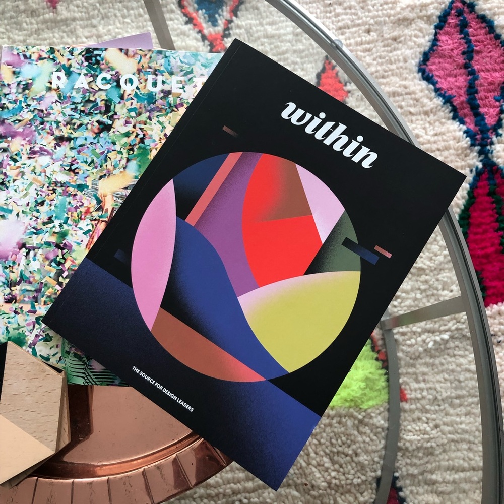 Within magazine first issue. Women in leadership.